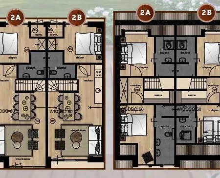 Heide Hoeve Mit Sauna&hot Tub | 6 Personen Ferienhaus *